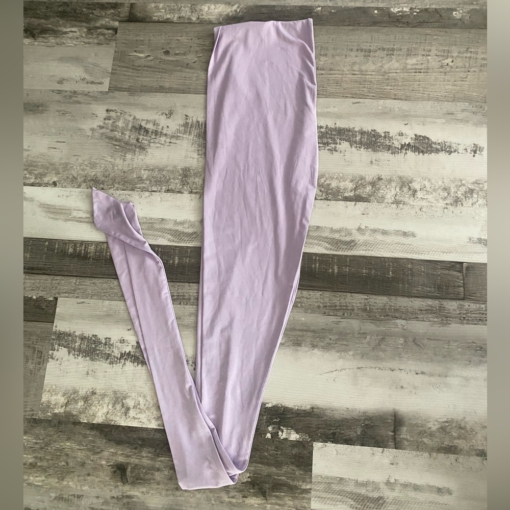 Purple Wrap Around Top